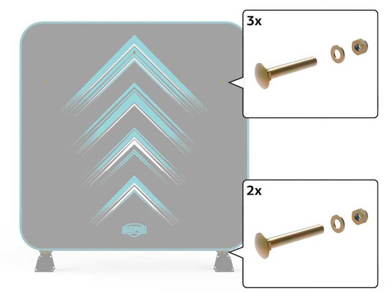 BERG Montage-Set für AeroWall