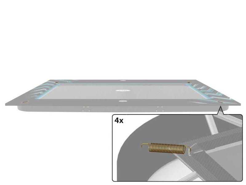 BERG Befestigungsfedern für Schutzrandband für Ultim Elite und Champion 500 Trampoline