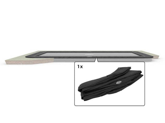 BERG Schutzrand für Ultim Elite 500 Trampoline, grau