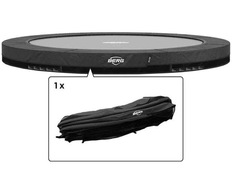 BERG Schutzrand für Elite InGround 330 Trampoline, grau, ab Baujahr 2022