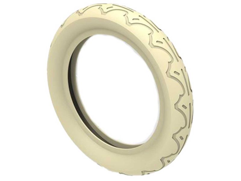 BERG Reifen »Retro« für Biky Laufrad,12.5x2.25-8, Slick, schwarz/beige