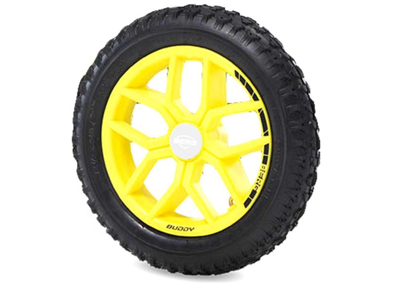 BERG Rad für Buddy Cross 2.0 Pedal-Gokart, 12.5x2.25-8, All Terrain, gelb