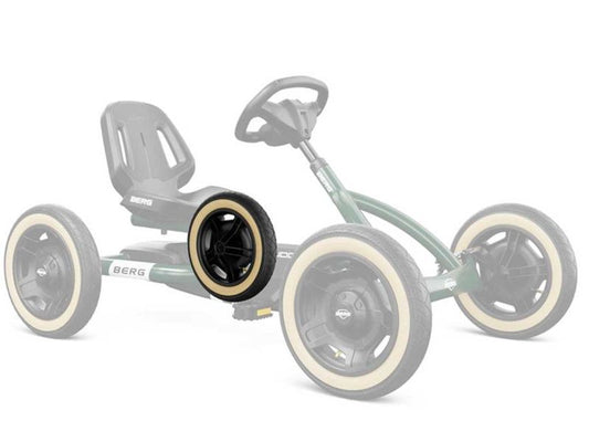 BERG Antriebsrad für Buddy Retro Green, 12.5x2.25-8 Slick schwarz/beige