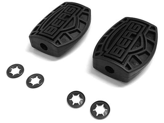 BERG Buzzy Pedale, schwarz, 2er-Set