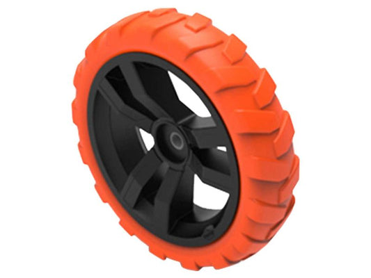 BERG Buzzy Nitro Rad 9x2 vorne links, schwarz/orange