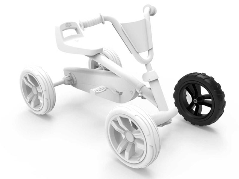 BERG Rad Buzzy für Cross, 9x2, schwarz/schwarz, vorne links