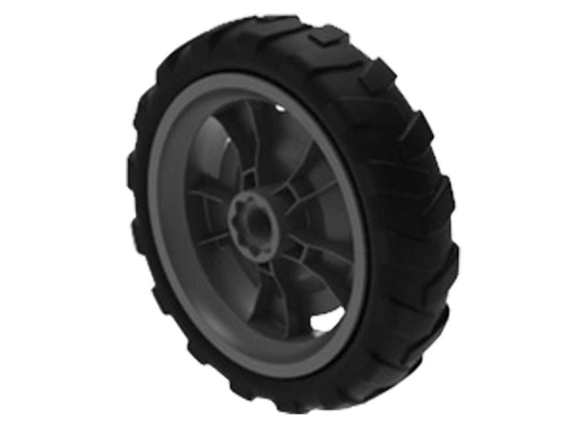 BERG Buzzy Police Rad Cross grau/schwarz, 9x2 hinten links