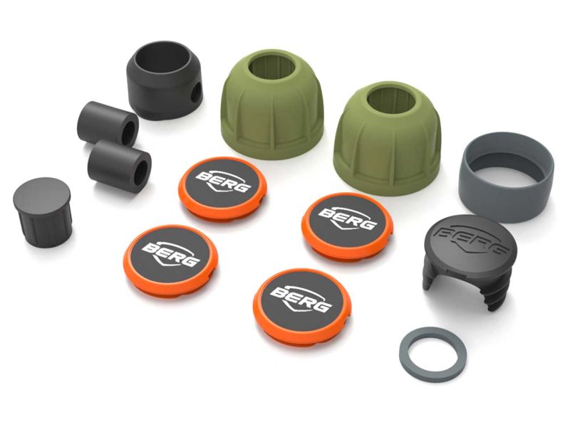 BERG Kunststoffteile-Set für Buzzy Retro Green Pedal-Gokart