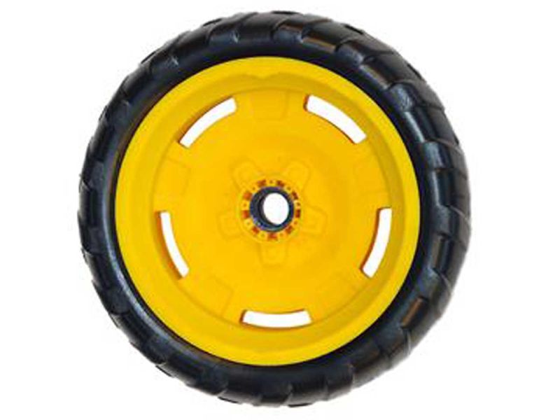 BERG Rad für Buzzy John Deere, gelb/schwarz, 9x2, rechts