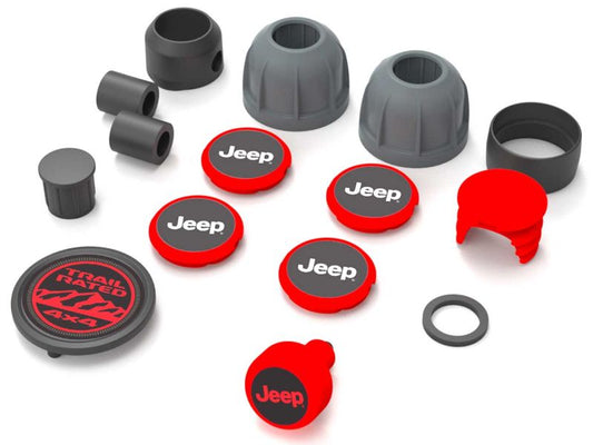 BERG Kunststoffteile-Set für Buzzy Jeep Rubicon Pedal-Gokart