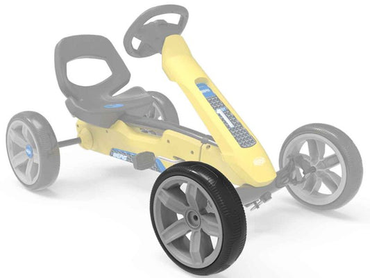 BERG Rad für Reppy Rider Pedal-Gokarts, vorne, 10x2.5, grau-schwarz
