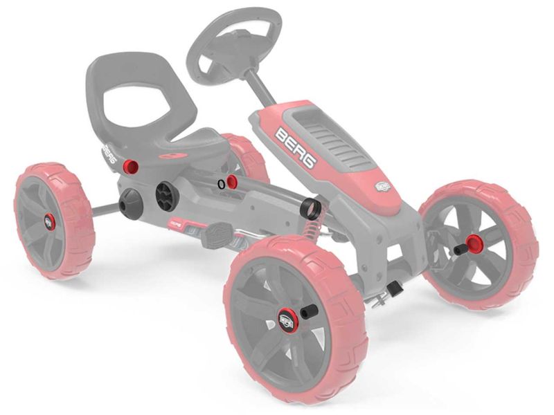 BERG Kunststoffteile-Set für für Reppy Rebel Pedal-Gokarts, 12-tlg.