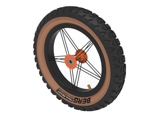 BERG Rad »Trail« für Biky Laufrad, 12&quot;, All Terrain, schwarz/orange/beige