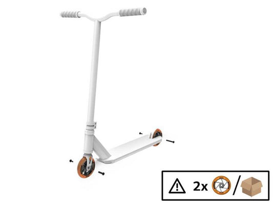 BERG Radsatz für »Proxus X1« Stuntroller, Green/Orange