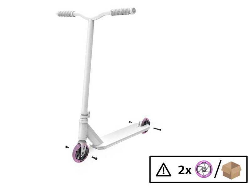 BERG Radsatz für »Proxus X1« Stuntroller, Grey/Pink