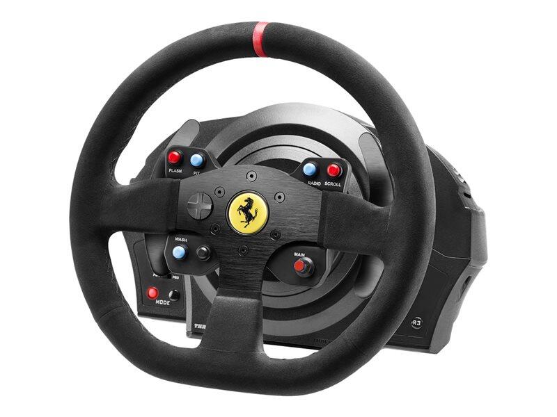 Thrustmaster Ferrari T300 Integral Racing Alcantara Lenkrad und Pedale