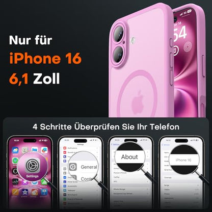 TOCOL 3 in 1 Case für Apple iPhone