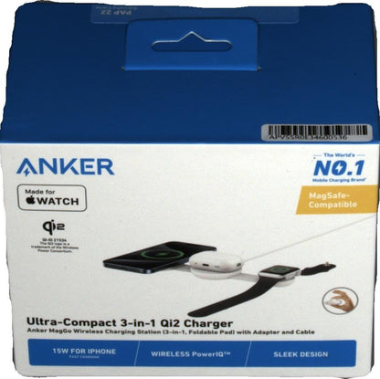 Anker MagGo 3-in-1 Ladestation - Apple MagSafe