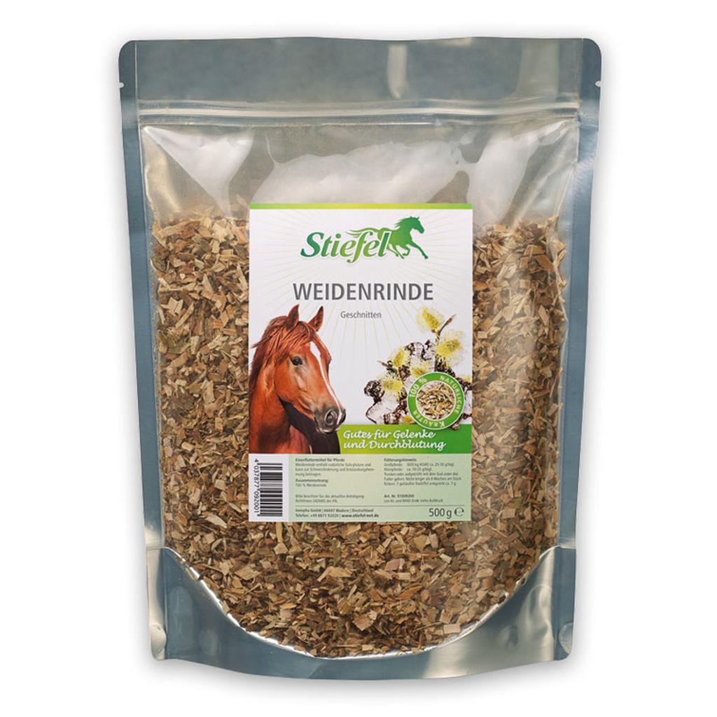 Stiefel Weidenrinde, geschnitten