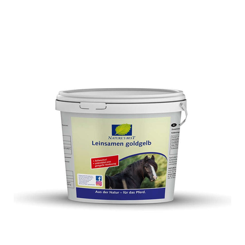 Natures Best Leinsamen goldgelb 1
