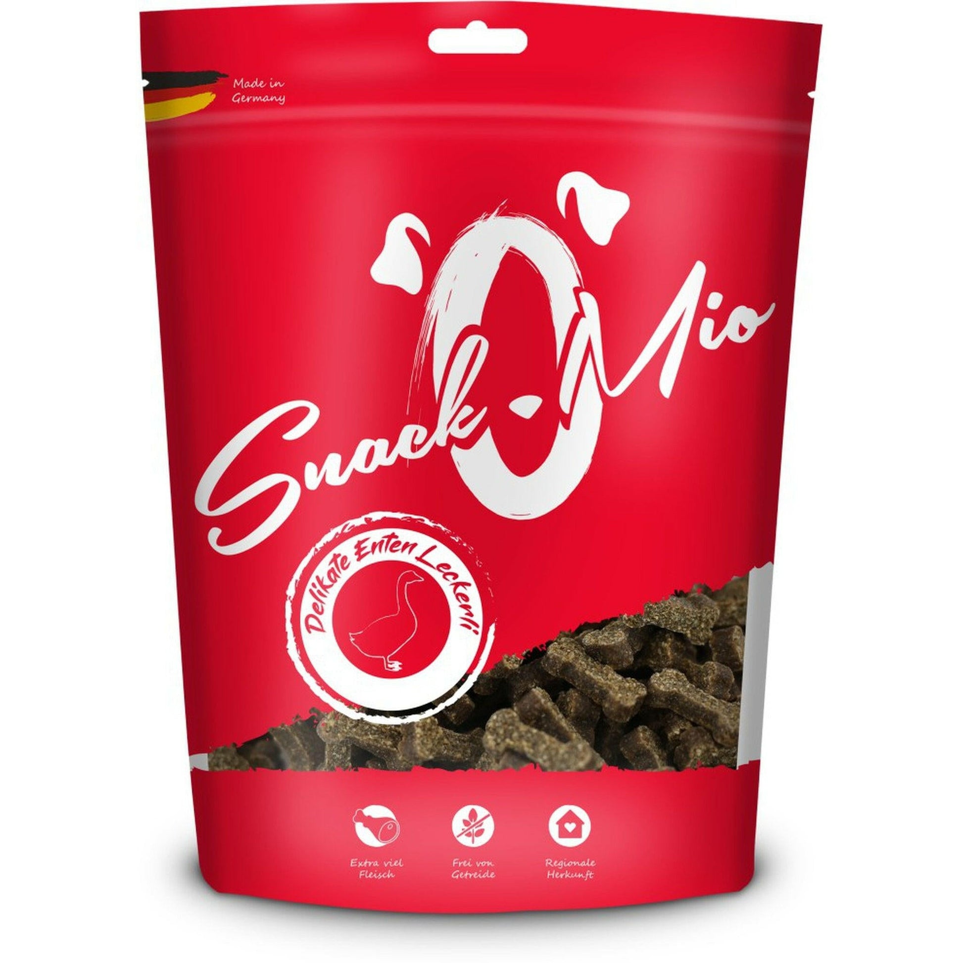SnackOMio - delikate Enten Leckerli 125g