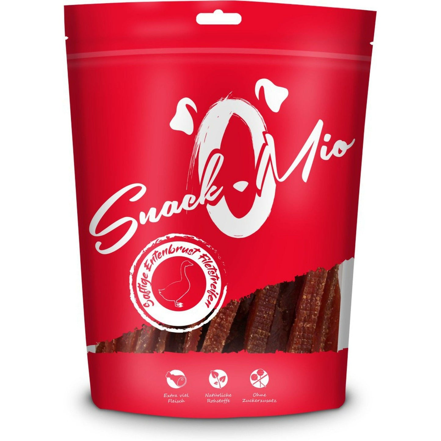 SnackOMio - saftige Entenbrust Filetstreifen 70g
