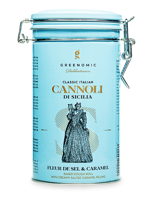 Cannoli di Sicilia - Fleur de Sel u. Caramel