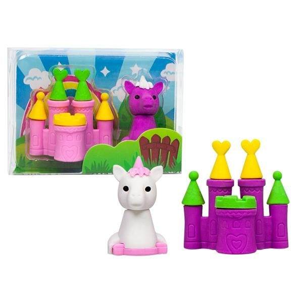 Radierer Einhorn mit Schloss