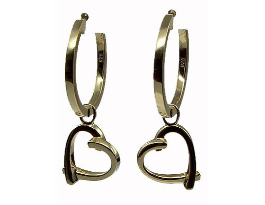 JOOP! Silberschmuck Ohrring Kreole JPCO90140B000