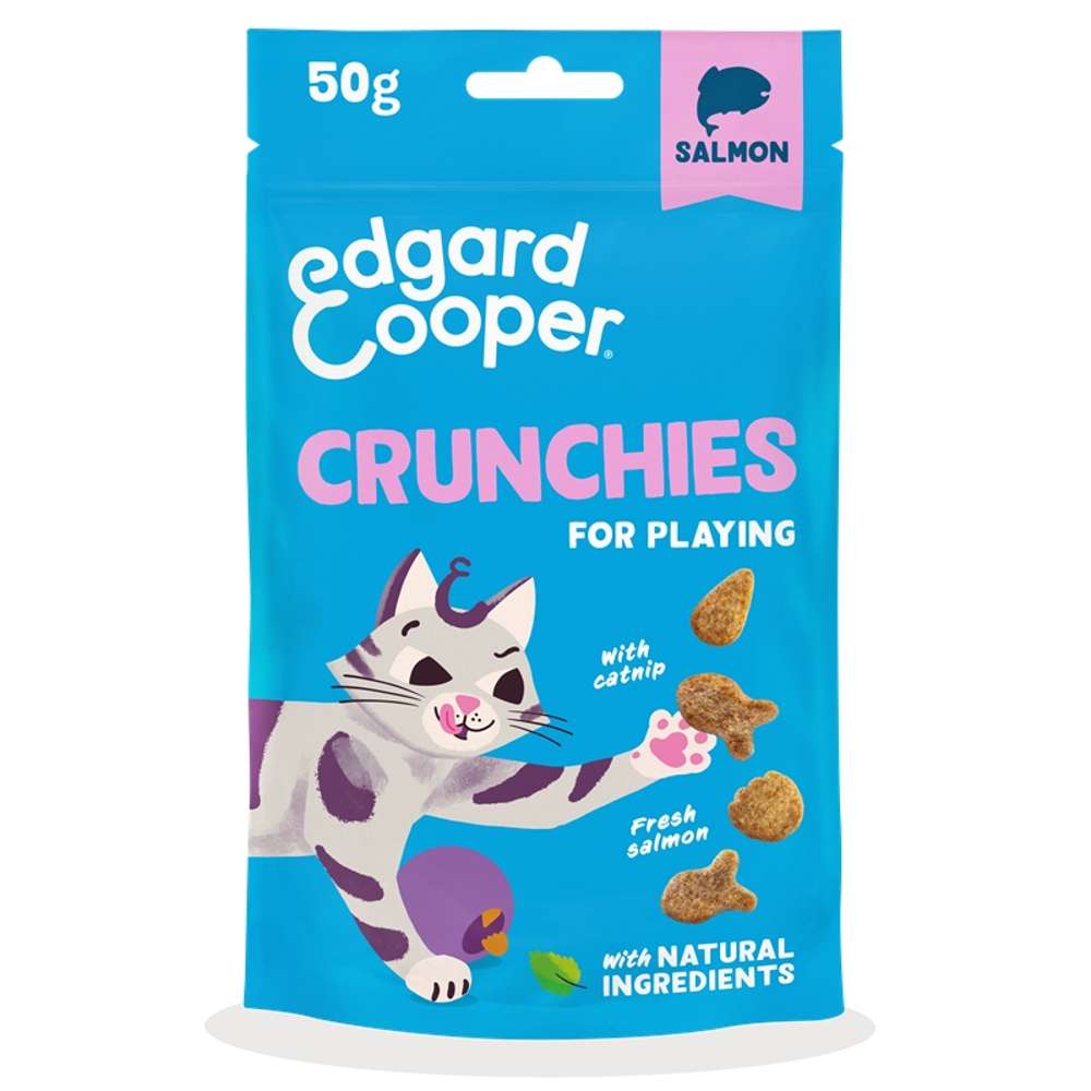 Edgard & Cooper Cat Crunchies 8x50g