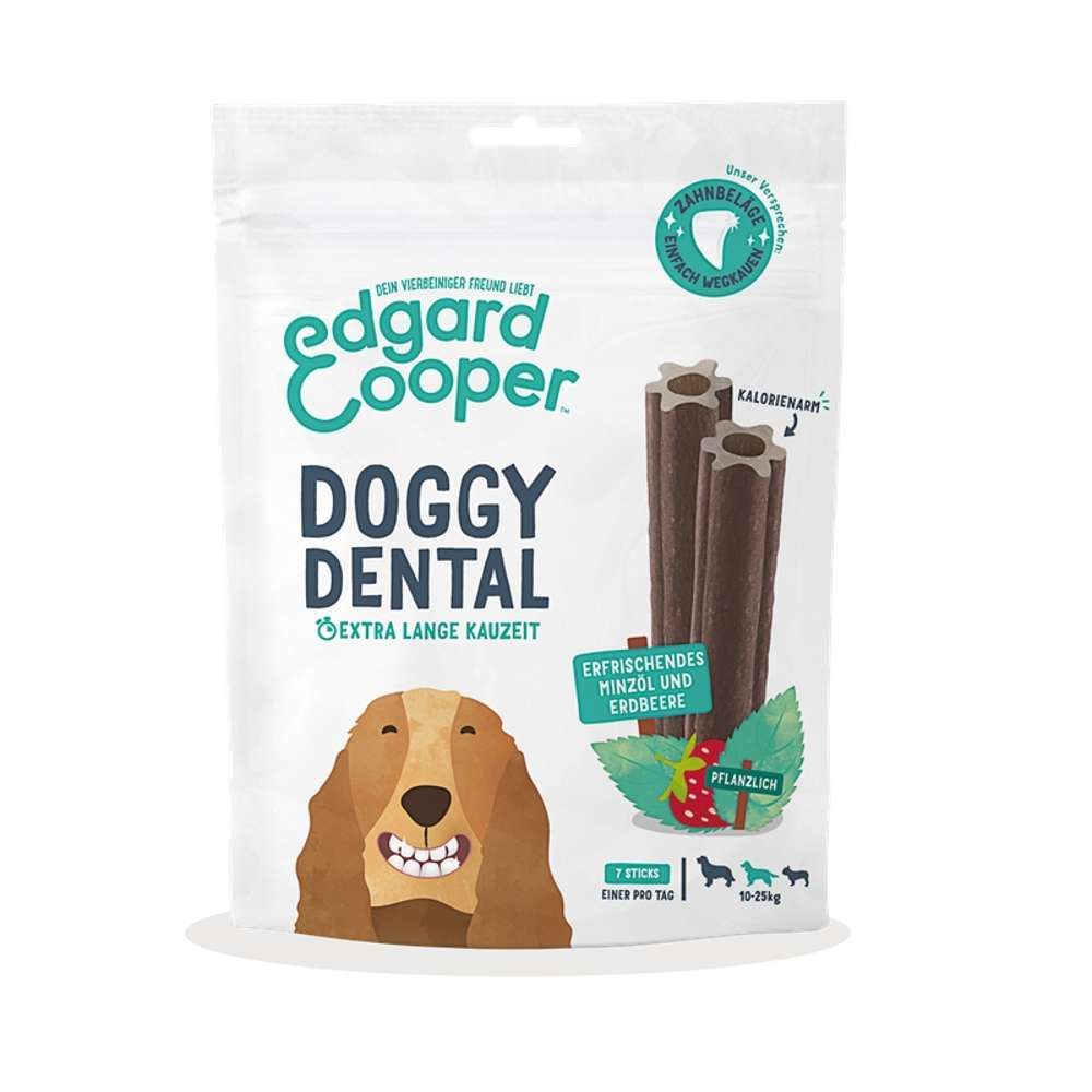 Edgard & Cooper Dog Dental Erdbeere & Minze