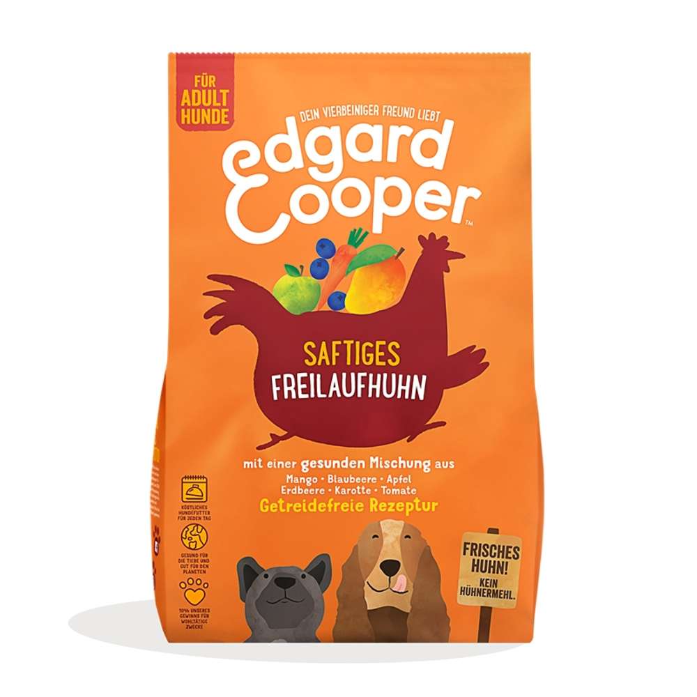 Edgard & Cooper Dog Adult Trockenfutter Huhn