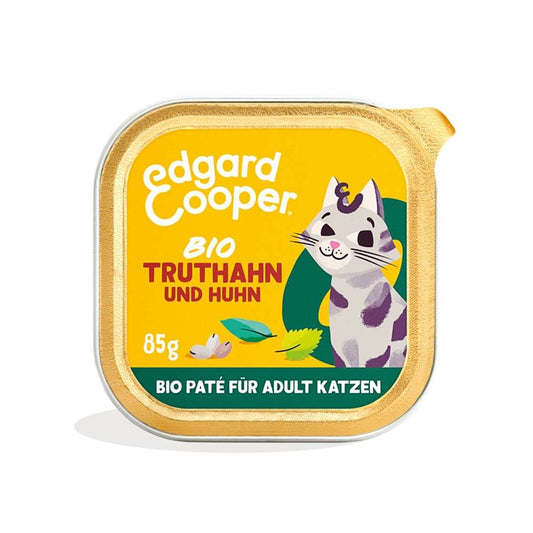 Edgard & Cooper Cat Adult Paté BIO Dose 16x85g