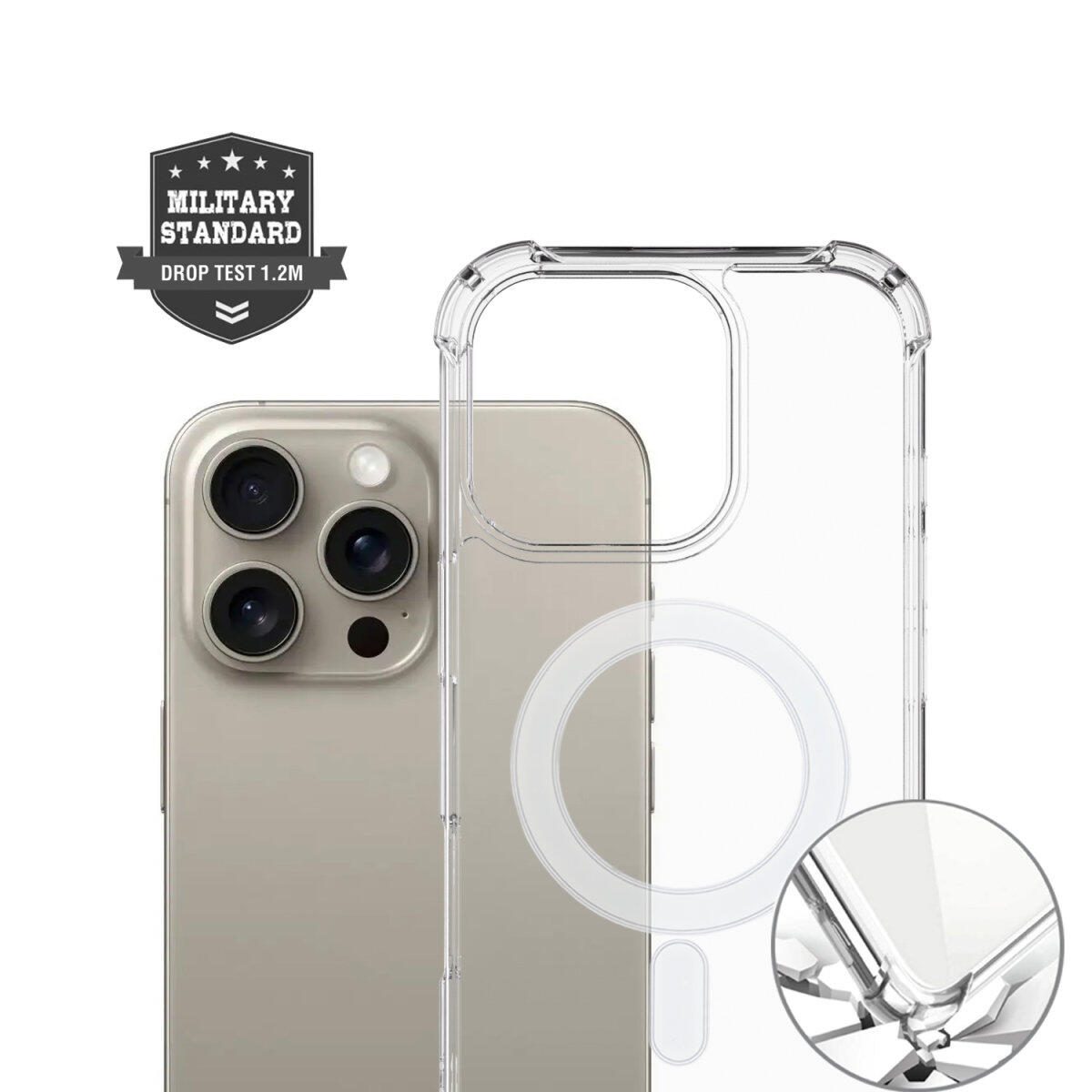 4smarts Hybrid Case Ibiza für Apple iPhone 16 Pro MagSafe-kompatibel