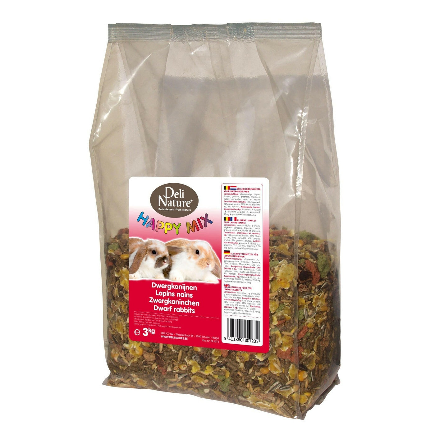 Beduco Deli Nature Happymix Kaninchen 3 kg