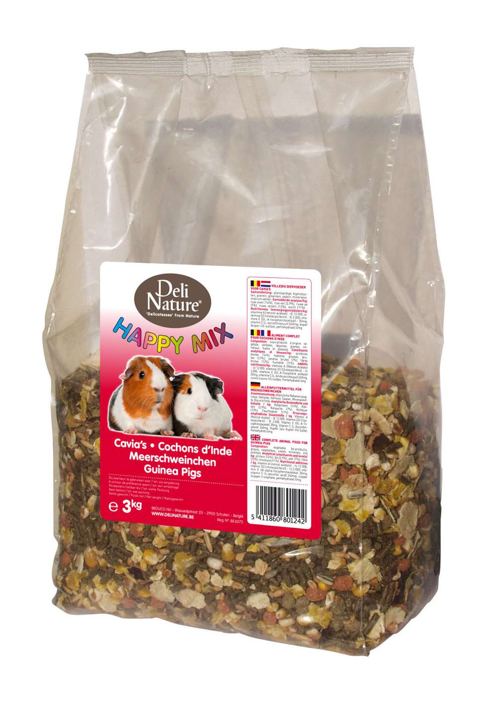 Beduco Deli Nature Happymix Meerschweinchen