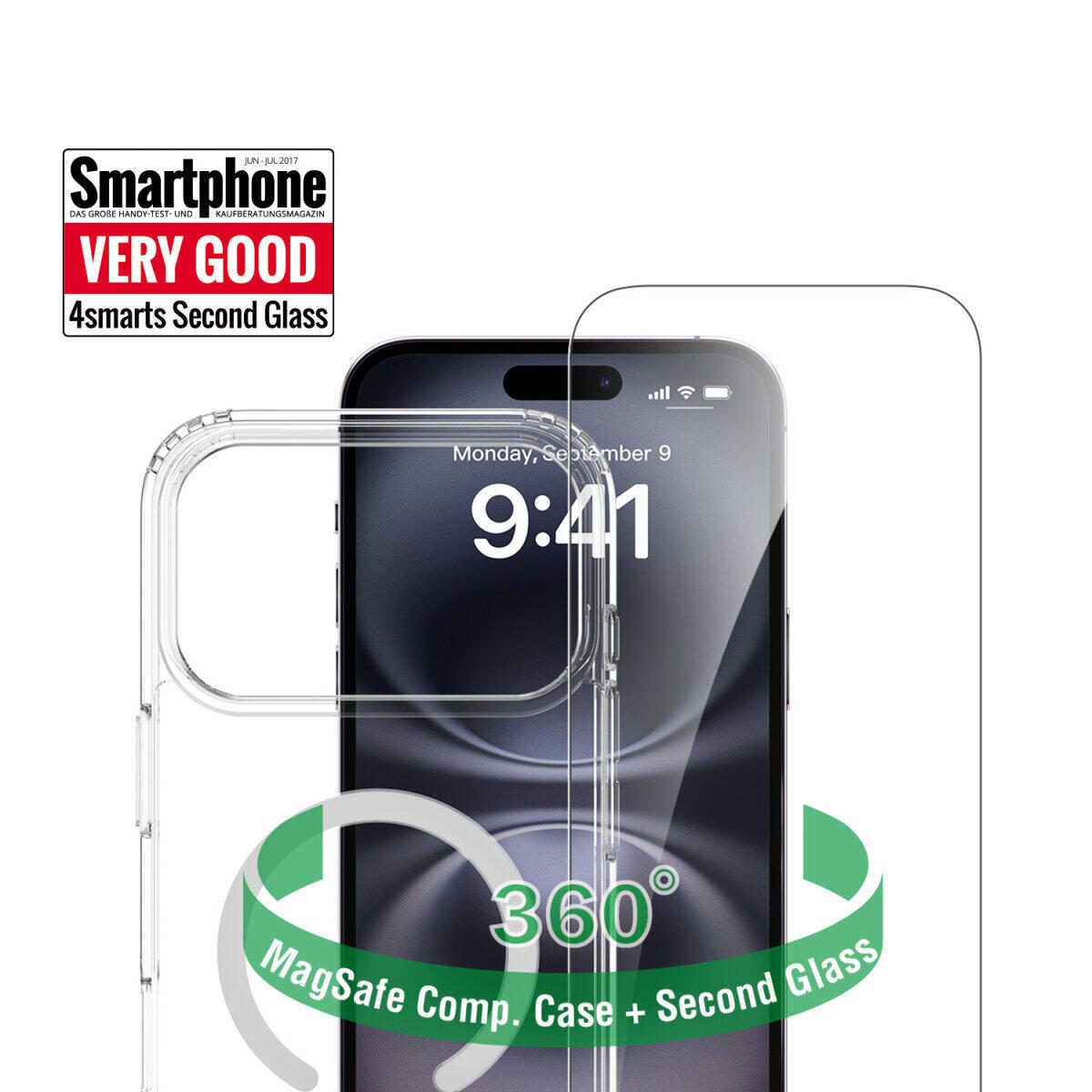 4smarts 360° Premium Protection Set für Apple iPhone 17 Pro Max MagSafe-kompatibel
