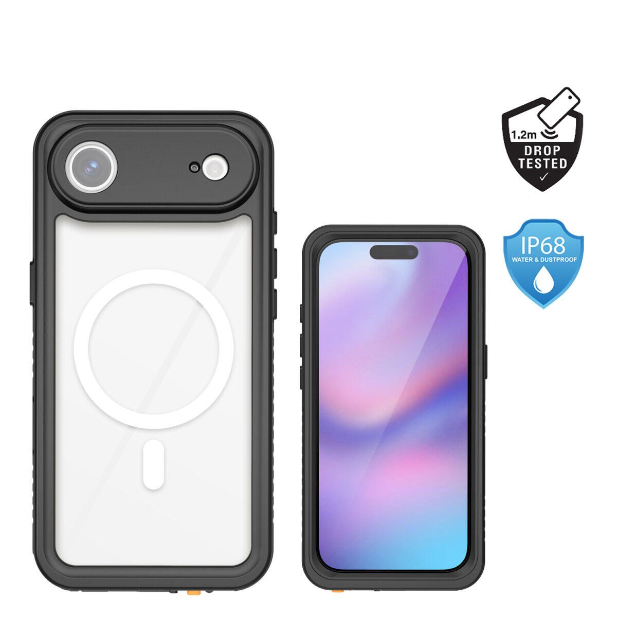 4smarts Wasserdichte Hülle Stark für Apple iPhone Air MagSafe-kompatibel