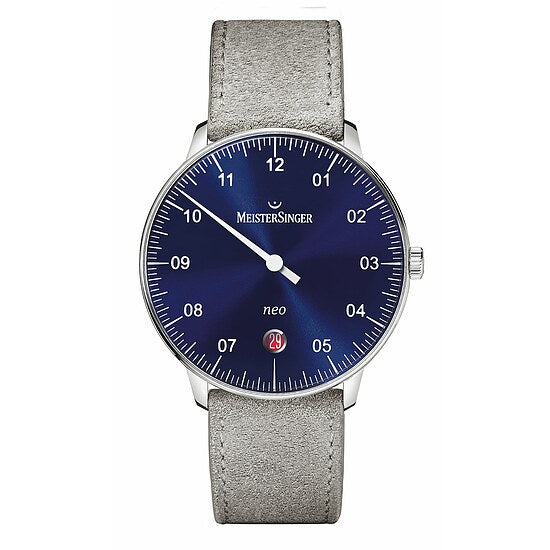 Neo 1Z NE 908N von Meistersinger die Einzeigeruhr mit Datum und Automatikwerk