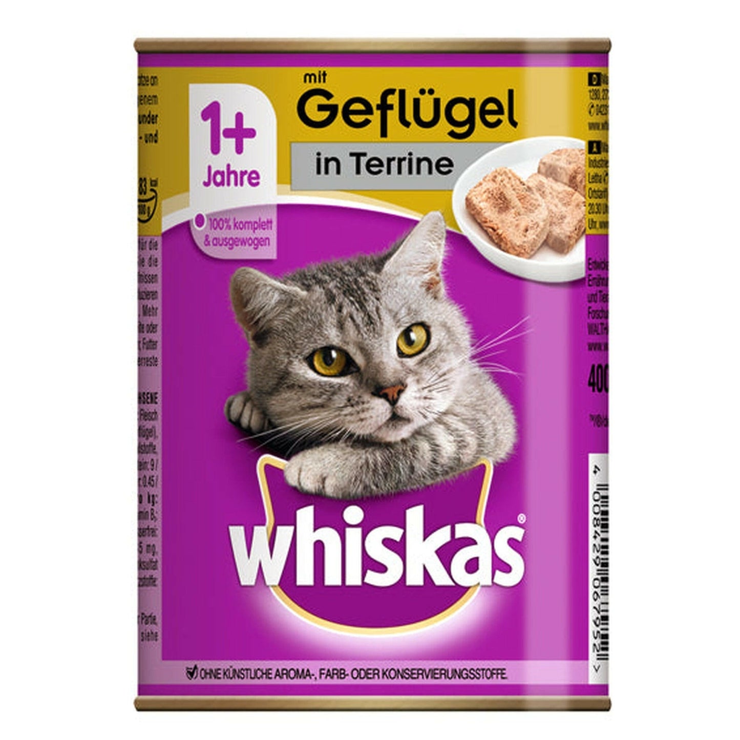 Whiskas Terrine 12x400g