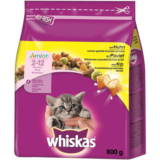 Whiskas Trocken Junior mit Huhn