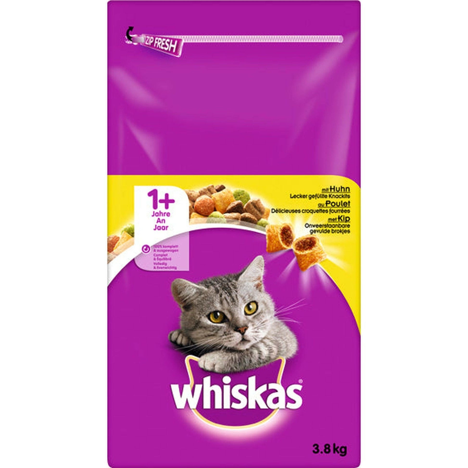 Whiskas Trocken Adult 1+ 3,8kg