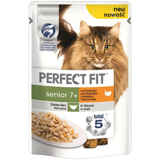 Perfect Fit Cat Portionsbeutel Senior Pute 12x85g