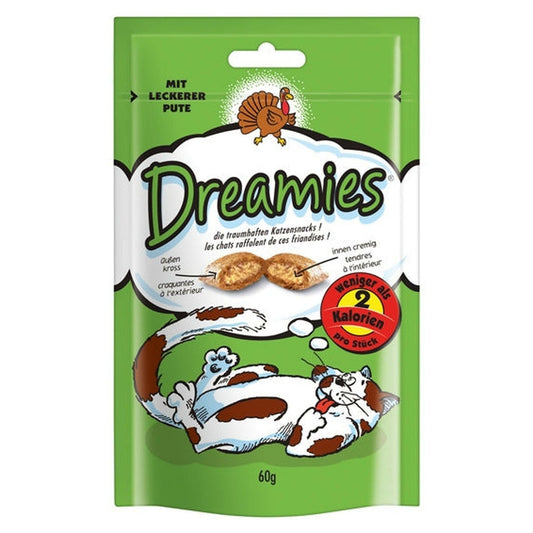 Dreamies Cat Snacks mit Pute 6x60g