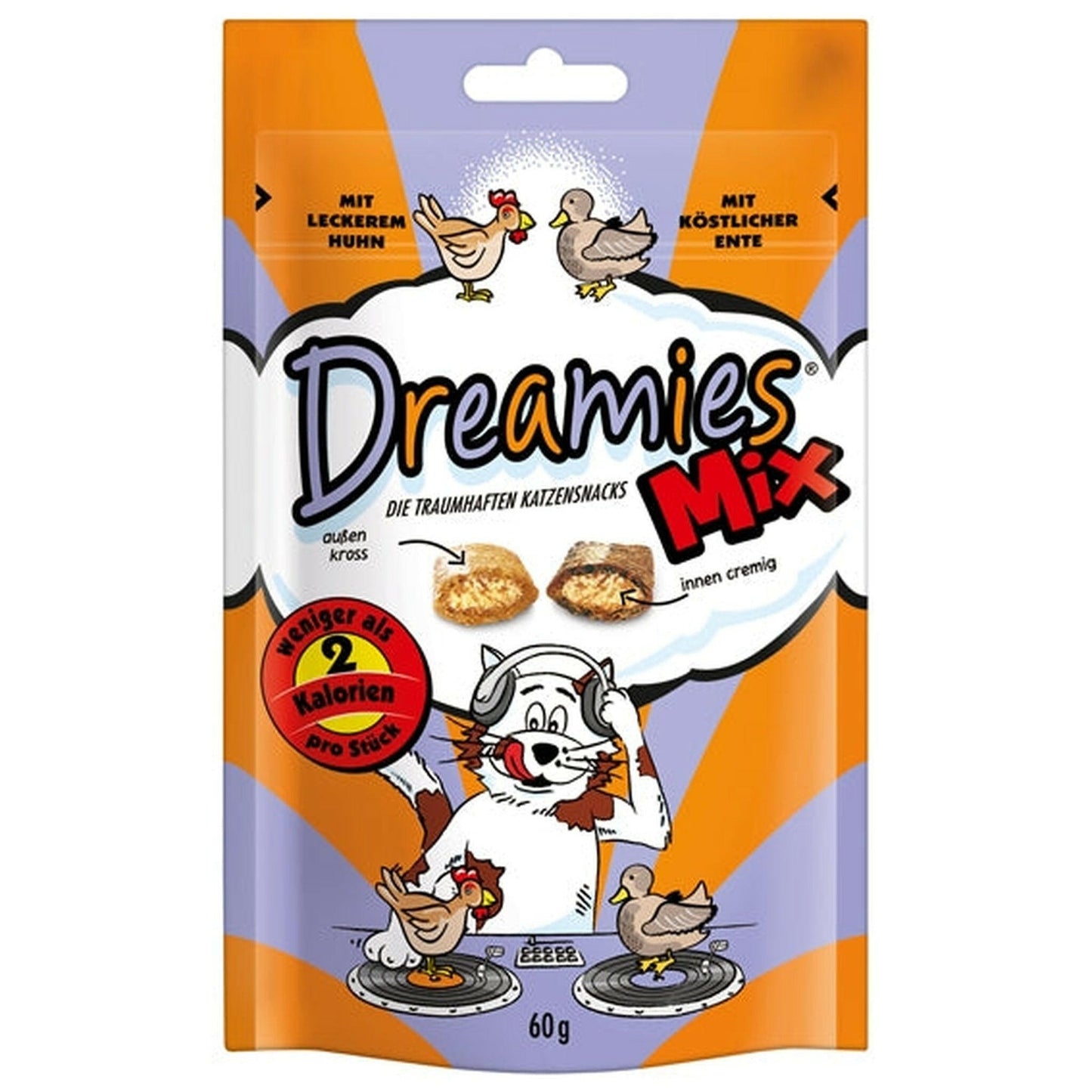Dreamies Cat Snacks Mix 6x60g
