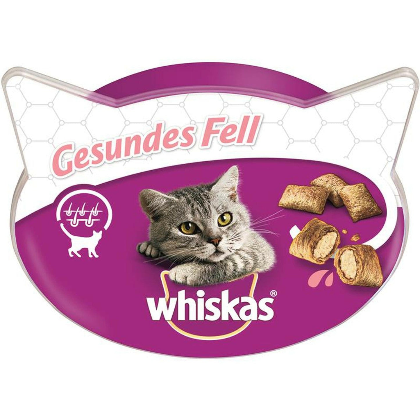 Whiskas Snack Gesundes Fell 8x50g