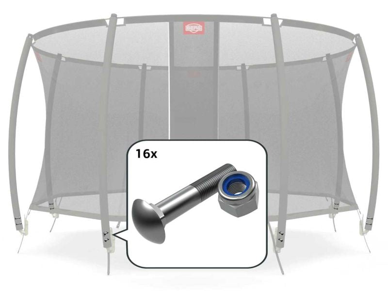 BERG Sicherheitsnetz Deluxe Montage-Set für Klemmen