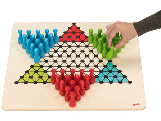 goki Brettspiel »Halma«, 45x45 cm, Holz