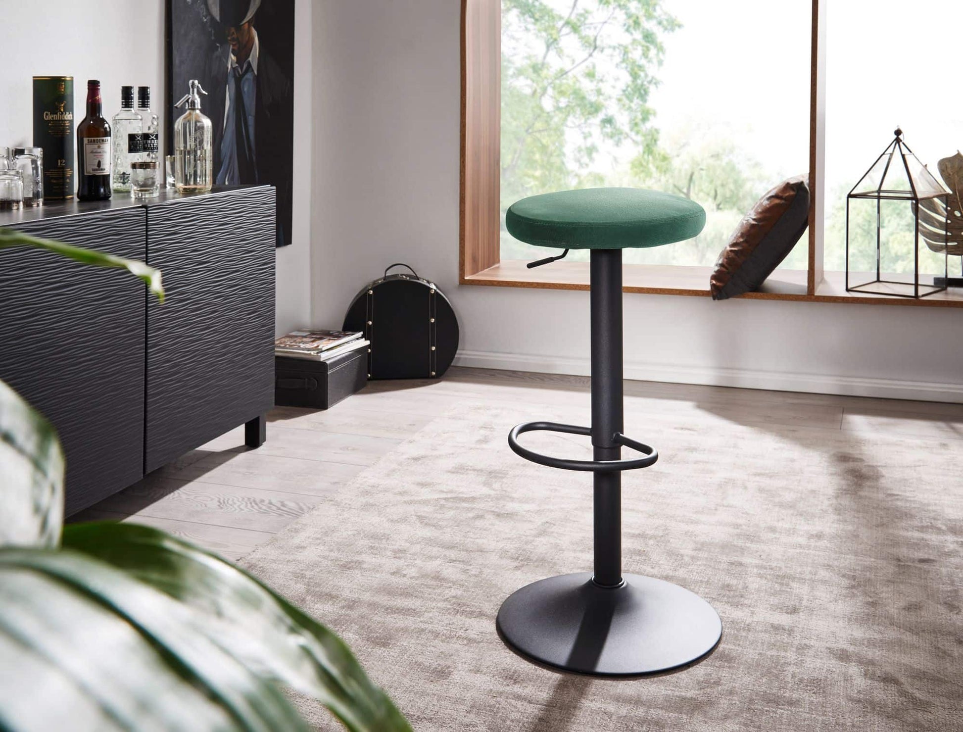 Eleganter Barhocker - Stilvoll, Bequem und Vielseitig