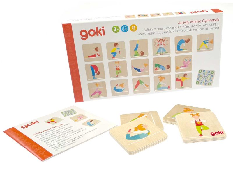 goki Memospiel »Activity Gymnastik«